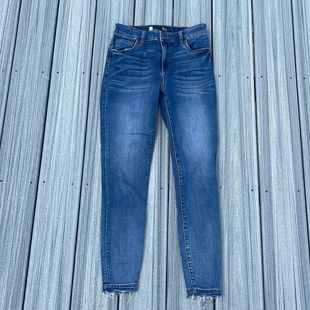 Kut from the Kloth - Donna high rise ankle skinny - medium wash - size 2